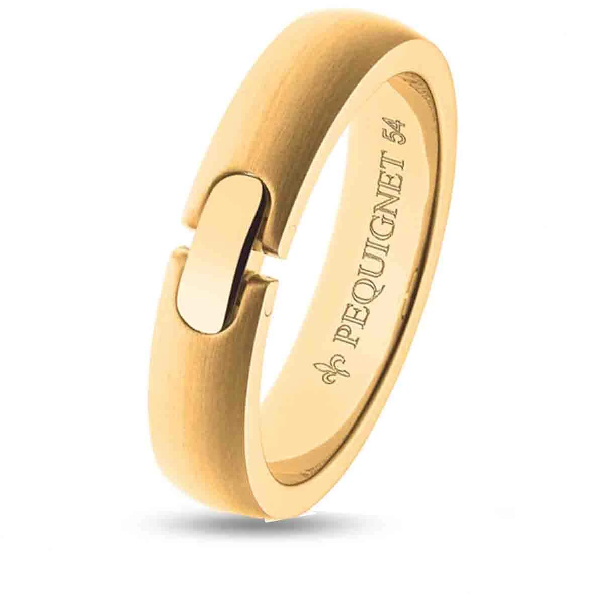 Bague Pequignet En Or 4.5 Mm - 0514005