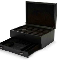 Boîte Montre Wolf 1834 - British Racing 10 Pcs Watch Box With Storage - 792802