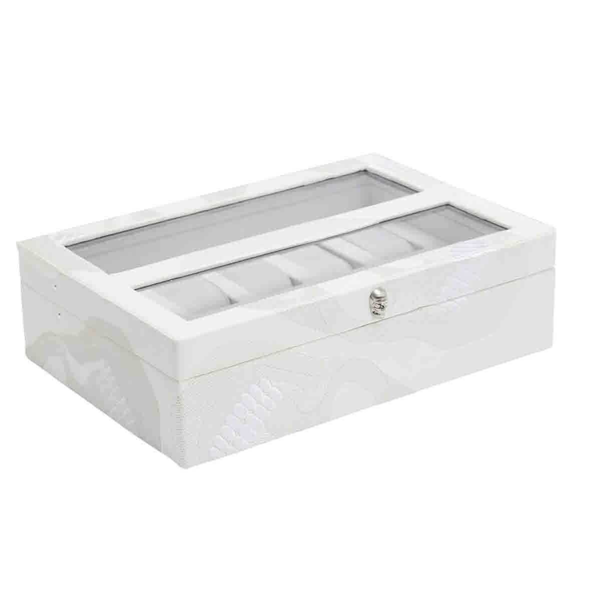 Boite Montre Wolf 1834 - Memento Mori 10-Piece Watch Box- BLANC - 493501 – Image 2