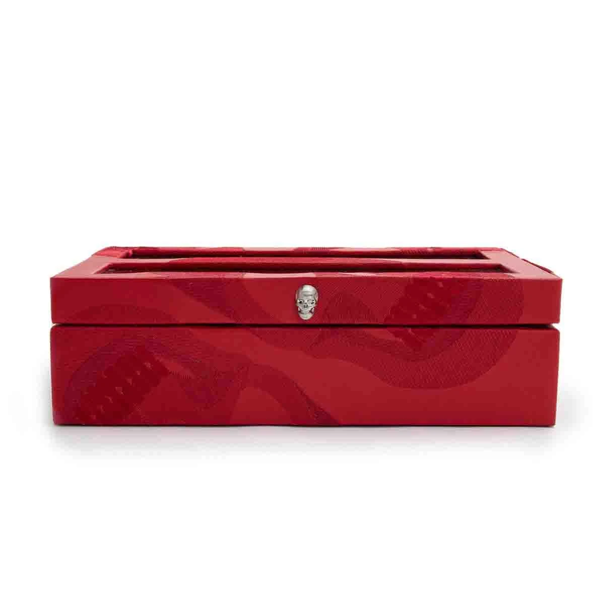 Boite Montre Wolf 1834 - Memento Mori 10-Piece Watch Box- Rouge - 493572 – Image 3