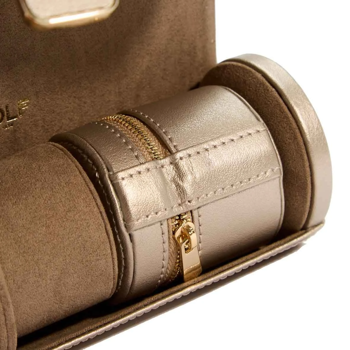 Boite Montre Wolf 1834 - Palermo Double Watch Roll W/ Jewelry Pouch - 213978 – Image 3