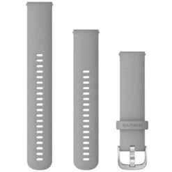 Bracelet En Silicone Gris Poudré - 20mm - Garmin - 010-12924-00