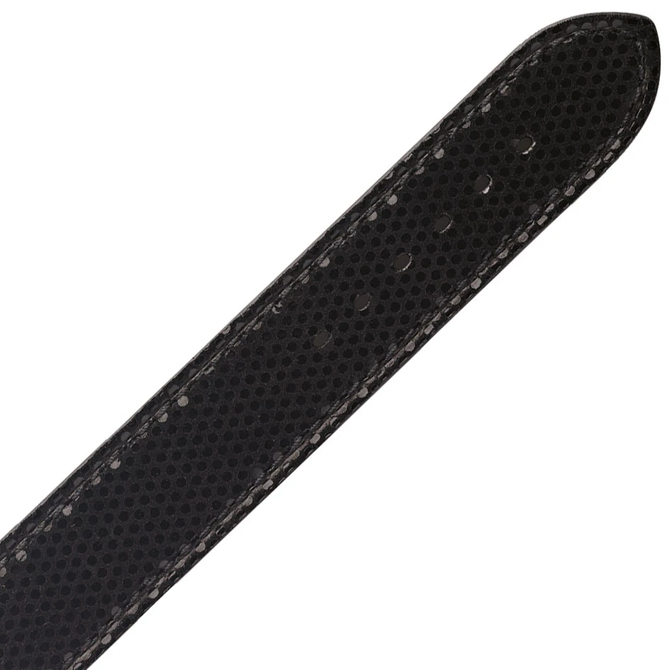 Bracelet Montre En Cuir De Chèvreau Noir - Femme - Manon - 20713-01 – Image 2