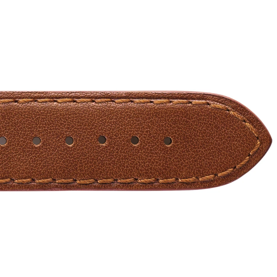 Bracelet Montre En Cuir De Taureau Marron Clair - Venus - 15001-35 – Image 2