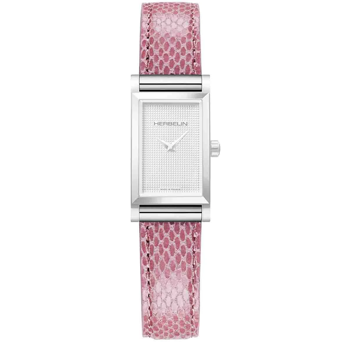 Bracelet Montre Interchangeable Vipère Rose Rose - BRAC17048A114