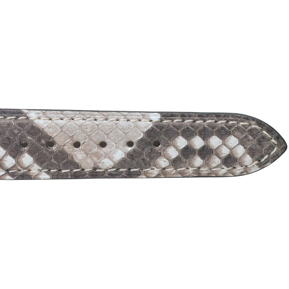 Bracelet Montre Python Sellier Gris Cléa- 18123-09