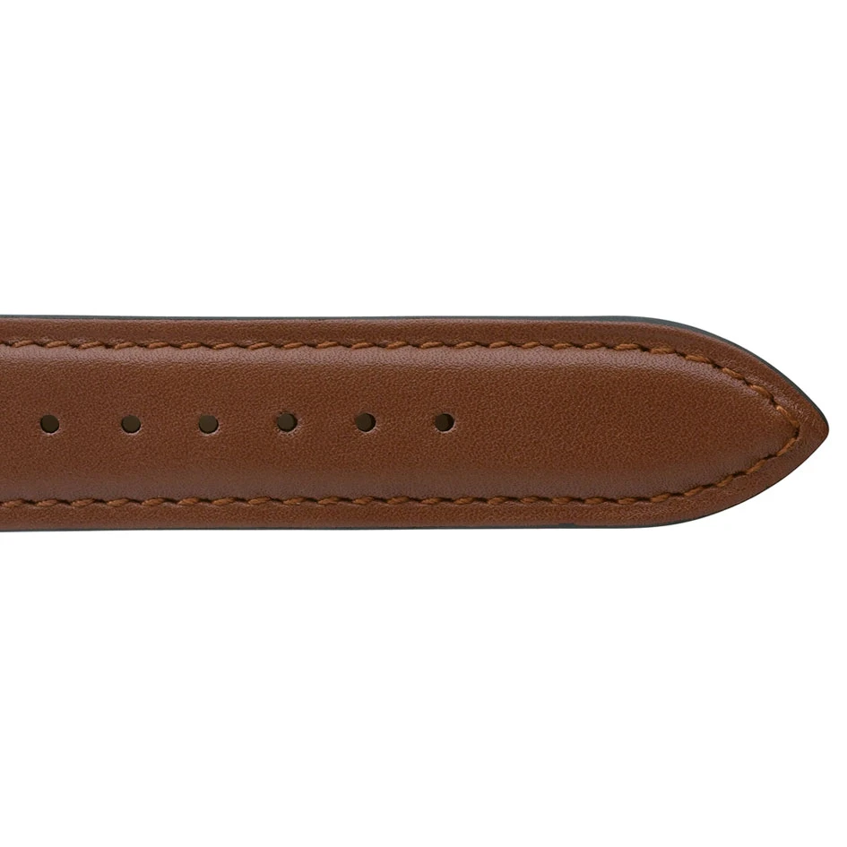 Bracelet Montre Veau Sellier Gold - Unisexe - Mahée - 18101-02