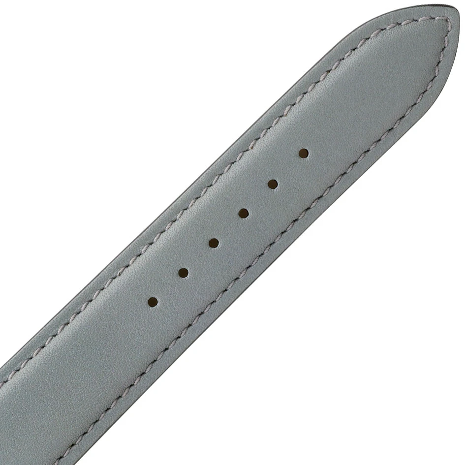 Bracelet Montre Veau Sellier Gris - Unisexe - Tamara - 18101-09 – Image 3