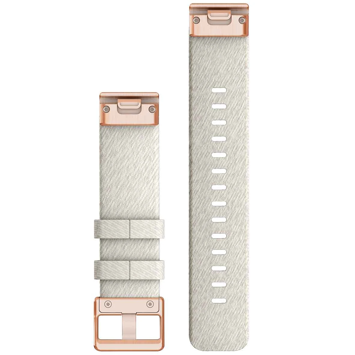Bracelet QuickFit® 20 Mm Nylon Beige Crème - Garmin - 010-13102-09 – Image 2