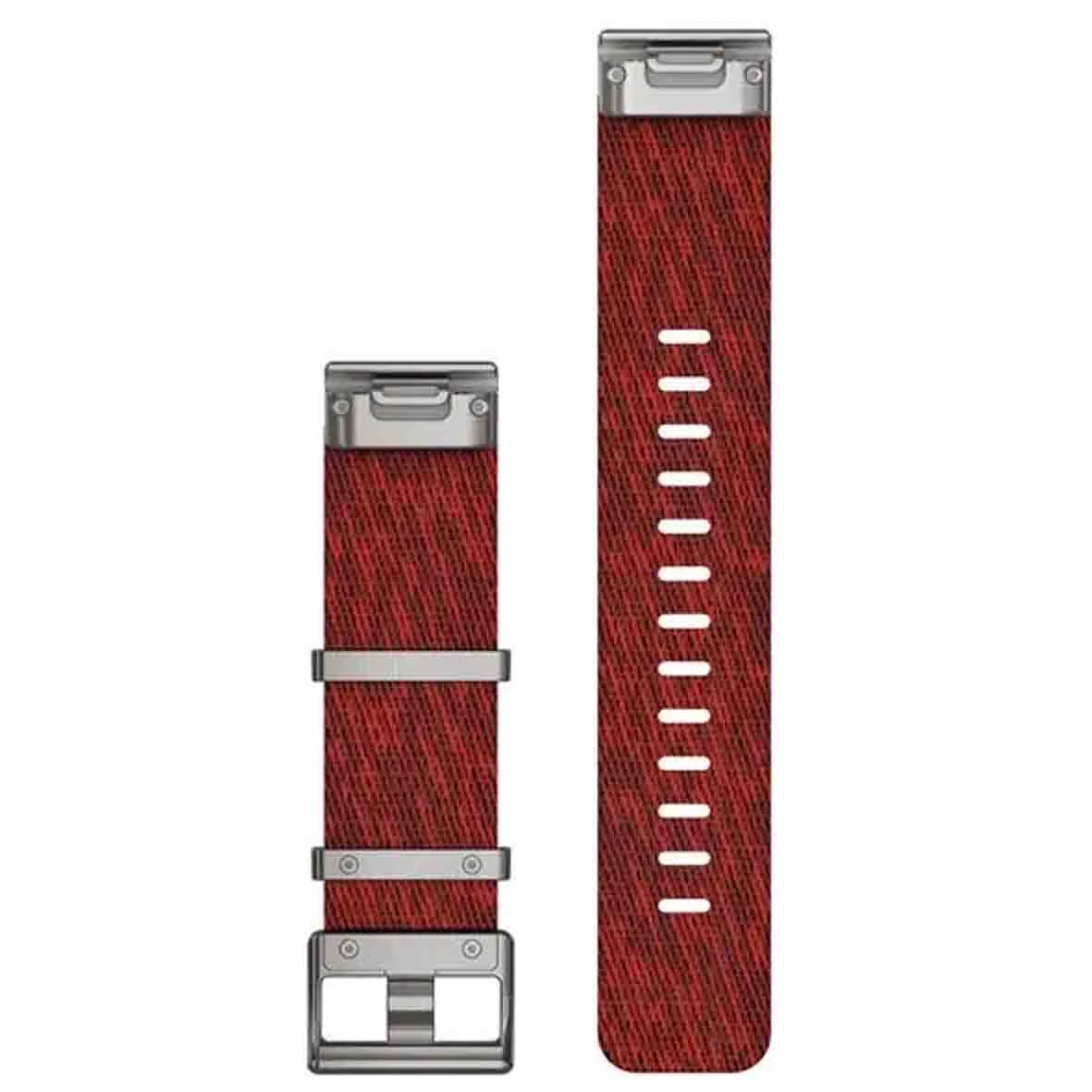 Bracelet QuickFit® 22 Mm Nylon Tissé Rouge - Garmin - 010-12738-22 – Image 2