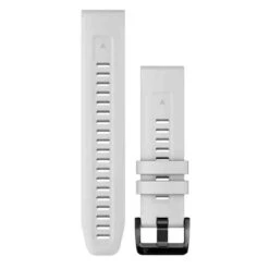 Bracelet QuickFit® 22 Mm Silicone Blanc Carrera - 22mm - Garmin - 010-13123-00
