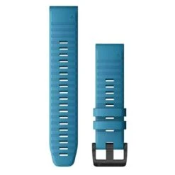 Bracelet QuickFit® 22 Mm Silicone Bleu Céruléen - Garmin - 010-12863-20