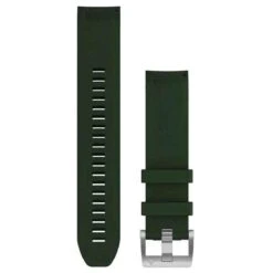 Bracelet QuickFit® 22 Mm Silicone Vert Pin - Garmin - 010-13008-01