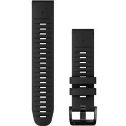 Bracelet QuickFit, 22mm, Silicone, Noir - Garmin - 010-13280-00