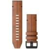 Bracelet QuickFit® 26 Mm - Cuir Marron- Garmin - 010-12864-05