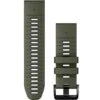 Bracelet QuickFit, 26mm, Silicone, Vert Moss / Graphite - Garmin - 010-13281-07