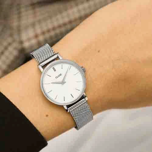 Cluse Boho Chic Petite Mesh White, Silver Colour - - CW0101211007 – Image 4