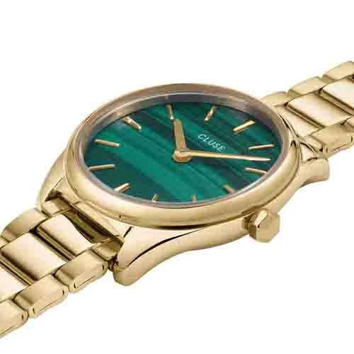 Cluse Féroce Mini Steel - Green & Gold - - CW11702 – Image 2