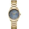 Cluse Féroce Mini Watch Steel, Blue Pearl, Gold Colour - - CW11707
