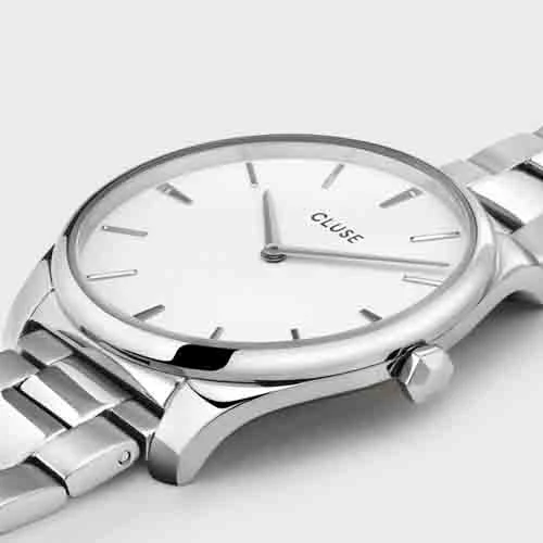 Cluse Féroce Steel Silver White - - CW0101212003 – Image 3