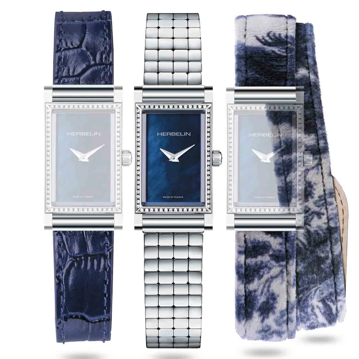 Coffret Michel Herbelin Antares Diamants Quartz - COF.17444/70YB60SL2