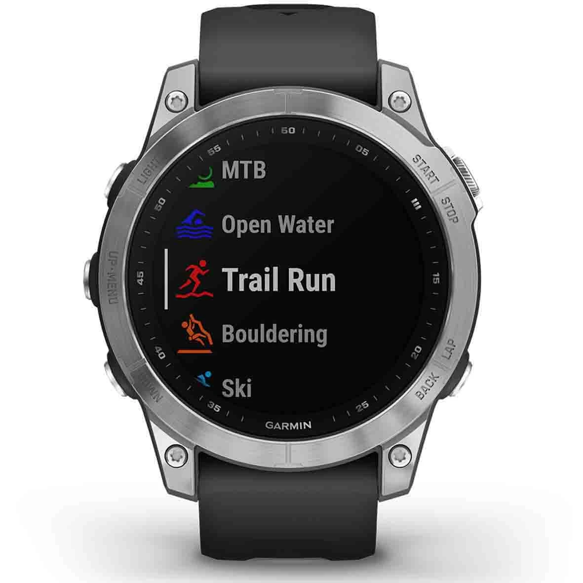 Garmin Fénix 7 Silver Avec Bracelet Gris - 010-02540-01 – Image 4