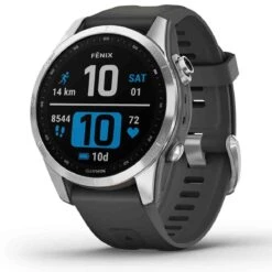 Garmin Fénix 7S Silver Avec Bracelet Gris 42 Mm- 010-02539-01