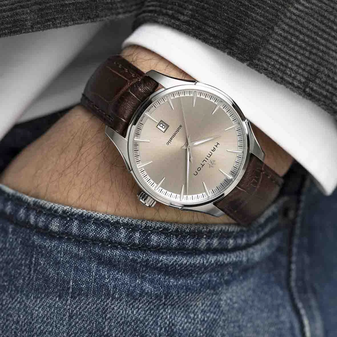 Hamilton Jazzmaster Auto 40 Mm- H32475520 – Image 4