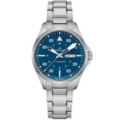 Hamilton Khaki Aviation Pilot Day Date Auto 42 Mm- H64635140