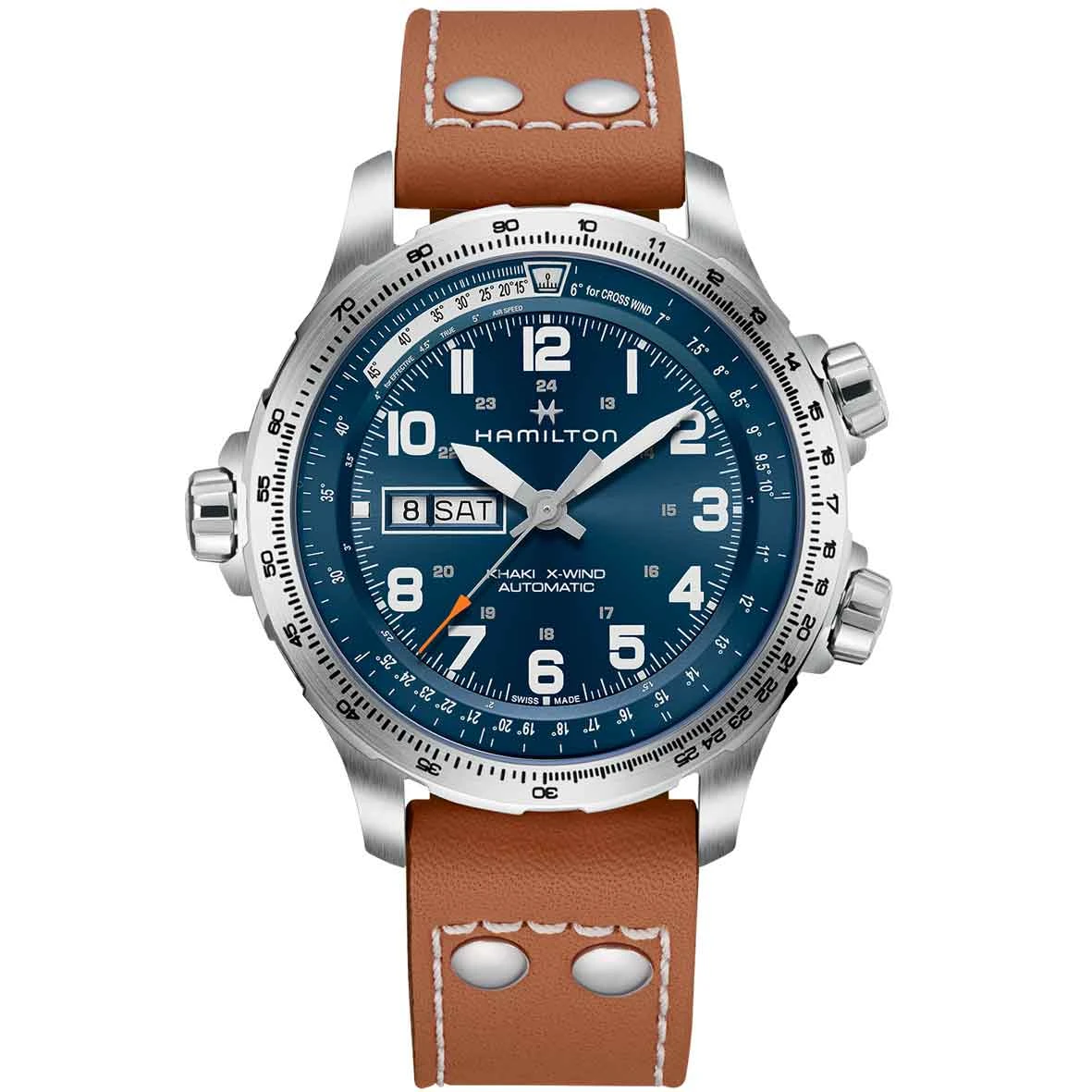 Hamilton Khaki Aviation X-Wind Day Date 45 Mm- H77765541