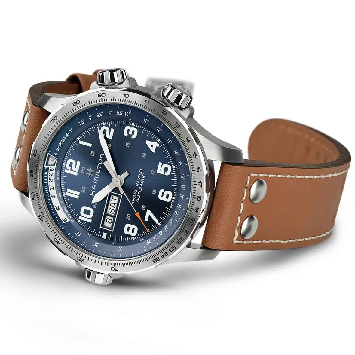 Hamilton Khaki Aviation X-Wind Day Date 45 Mm- H77765541 – Image 4