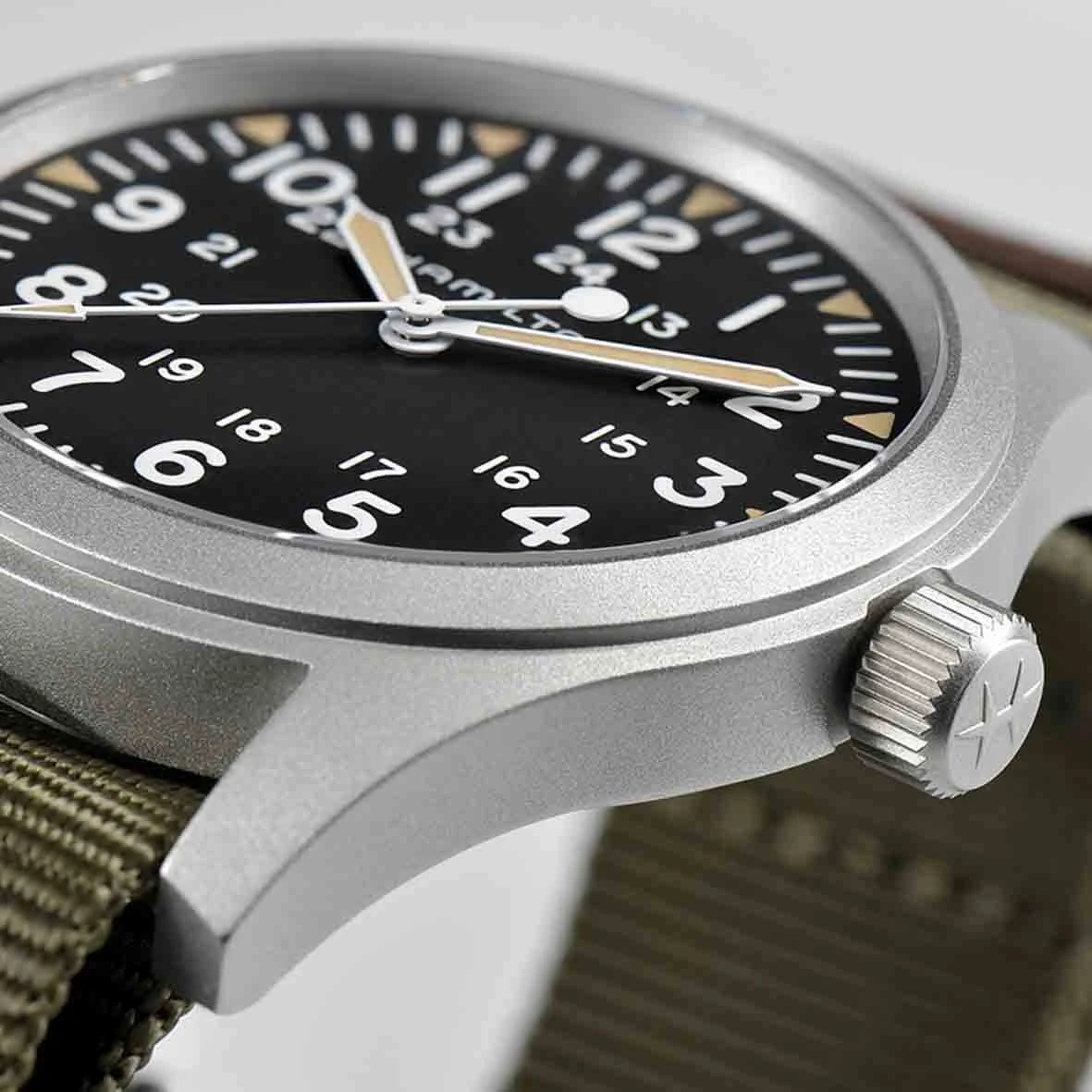 Hamilton Khaki Field Mechanical 42 Mm- H69529933 – Image 2