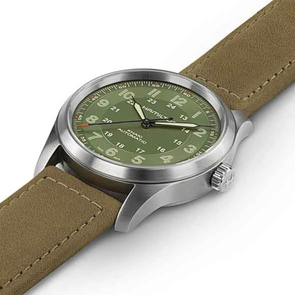 Hamilton Khaki Field Titanium Auto 38 Mm- H70205860 – Image 2