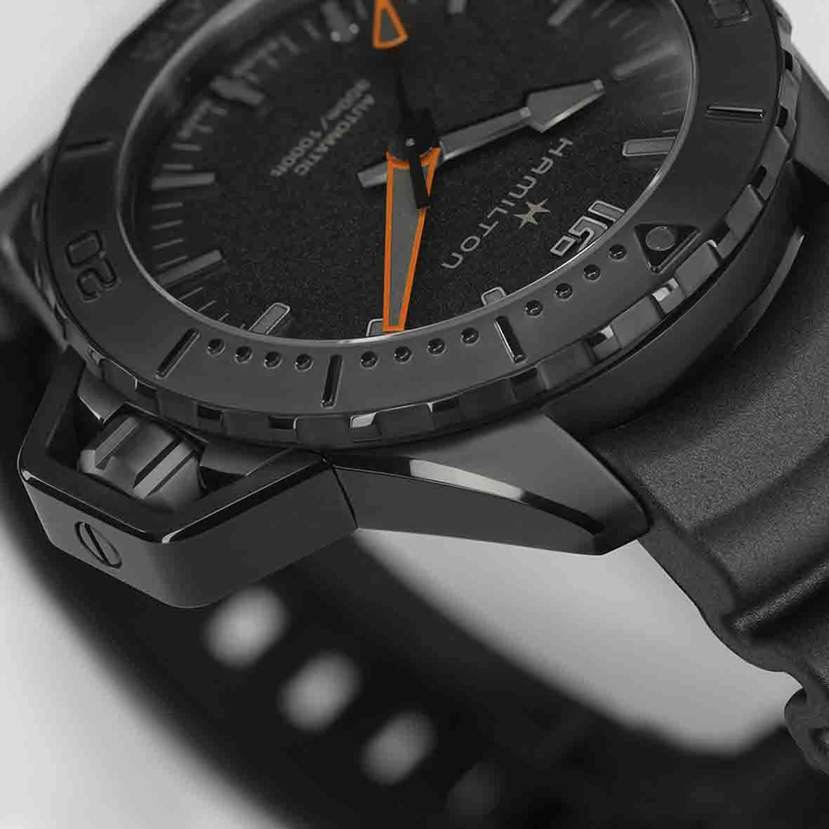 Hamilton Khaki Navy Frogman 46 Mm- H77845330 – Image 3