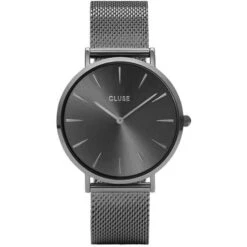 Cluse La Bohème Mesh Full Black Grey - 38 Mm - CW0101201022