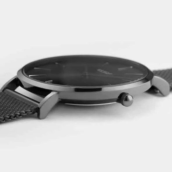 Cluse La Bohème Mesh Full Black Grey - 38 Mm - CW0101201022 – Image 3