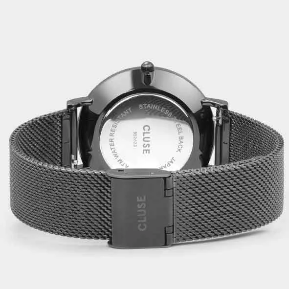 Cluse La Bohème Mesh Full Black Grey - 38 Mm - CW0101201022 – Image 4