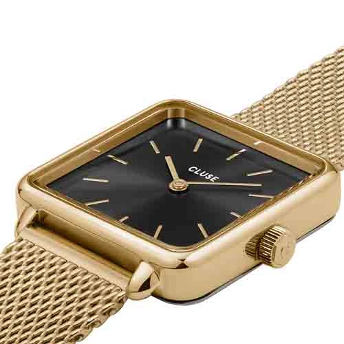 Cluse La Tétragone Mesh Black, Gold Colour - - CW10308 – Image 2