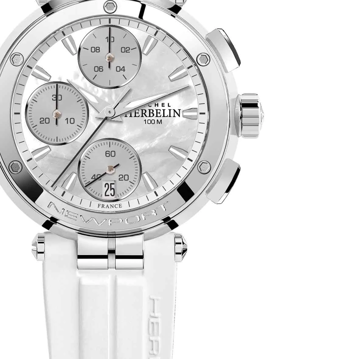 Michel Herbelin Newport Femme Quartz Chronographe - 35688AP19CW – Image 2