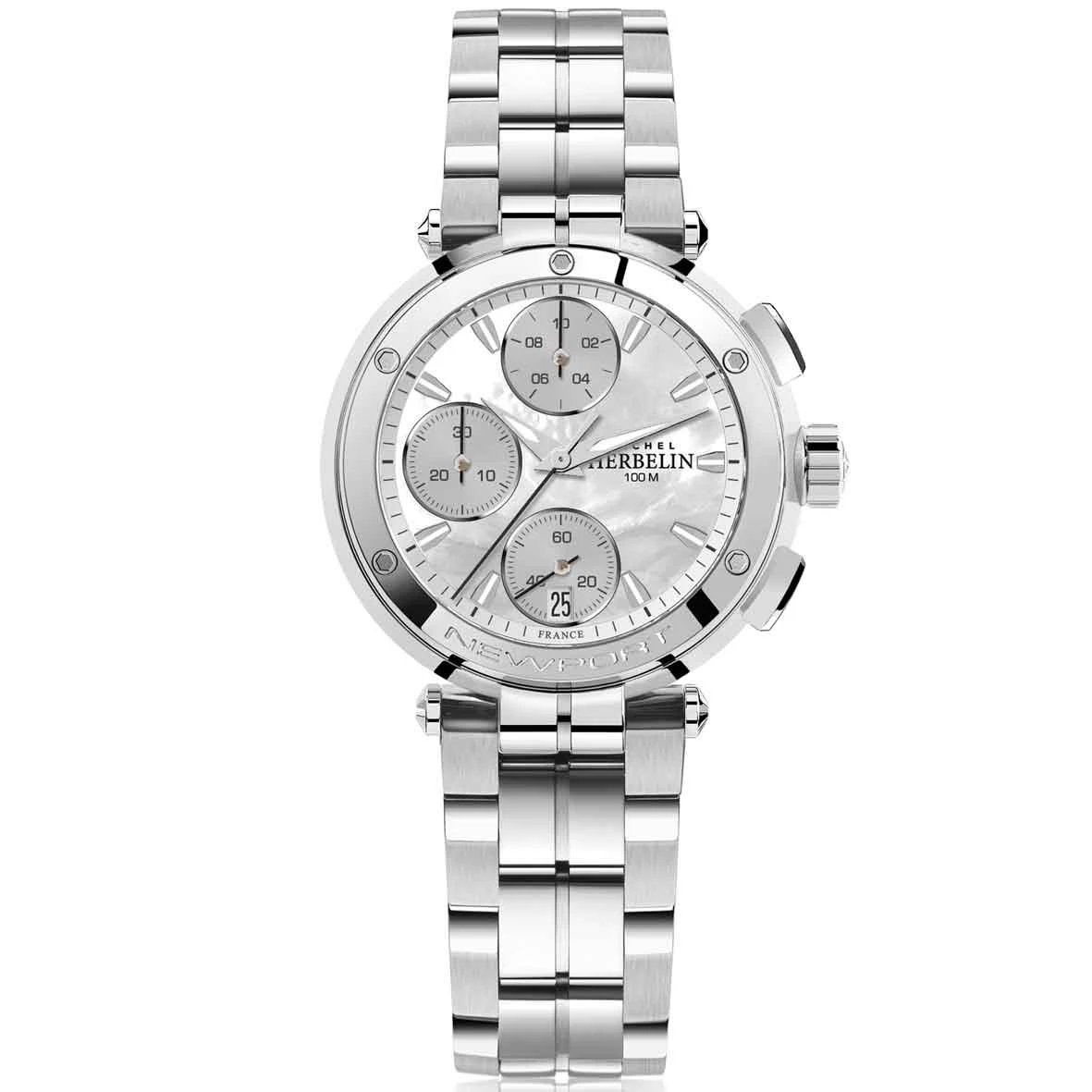 Michel Herbelin Newport Femme Quartz Chronographe - 35688B19