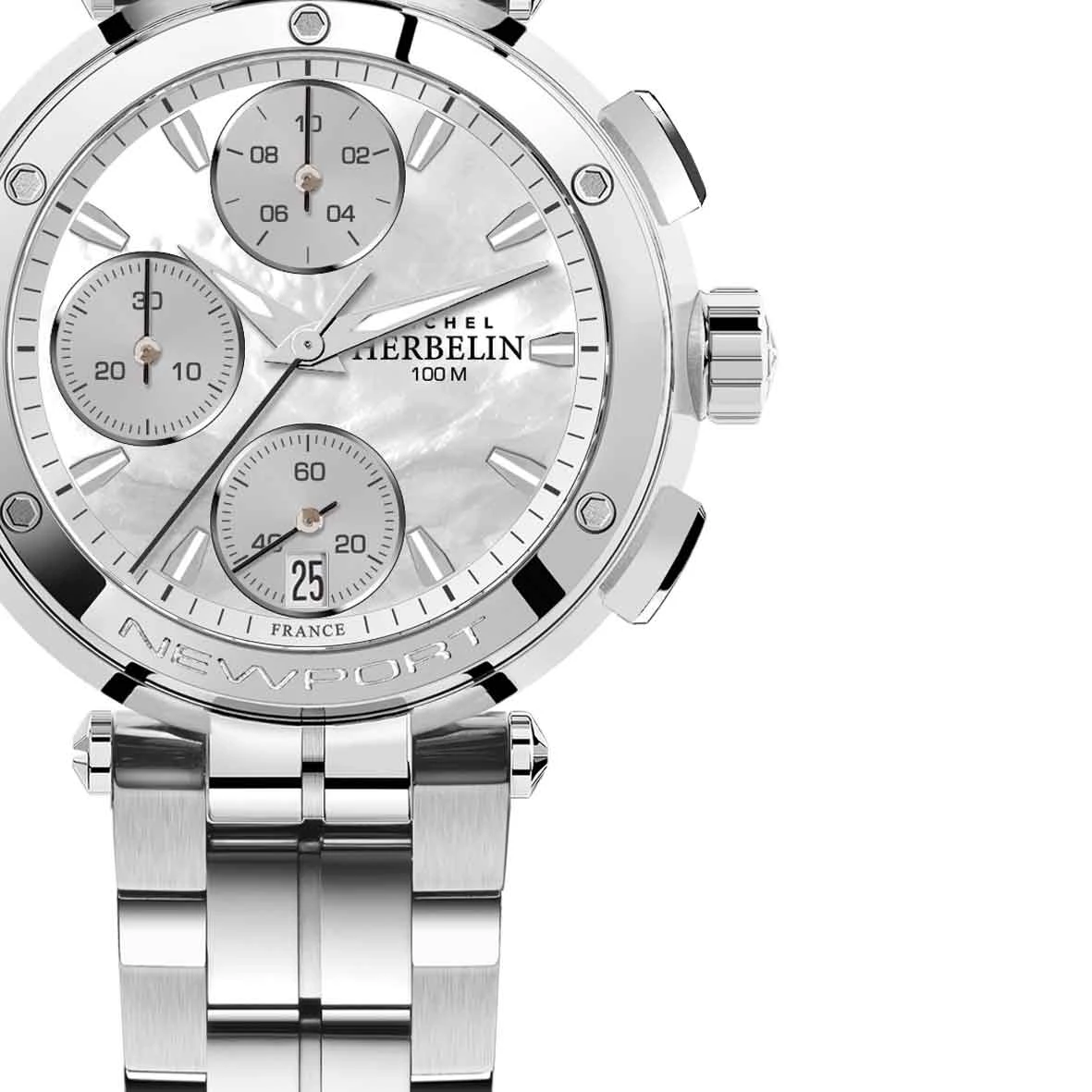 Michel Herbelin Newport Femme Quartz Chronographe - 35688B19 – Image 2