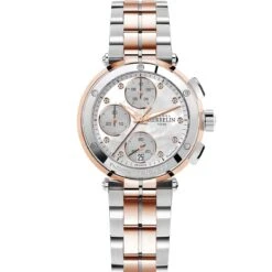 Michel Herbelin Newport Femme Quartz Chronographe - 35688BTR89