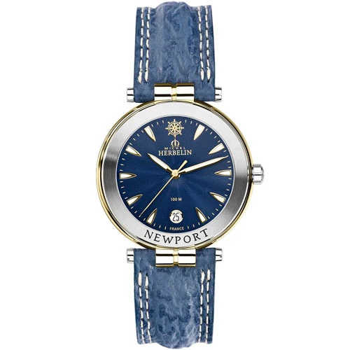 Michel Herbelin Newport Homme Quartz Date - 12255T35