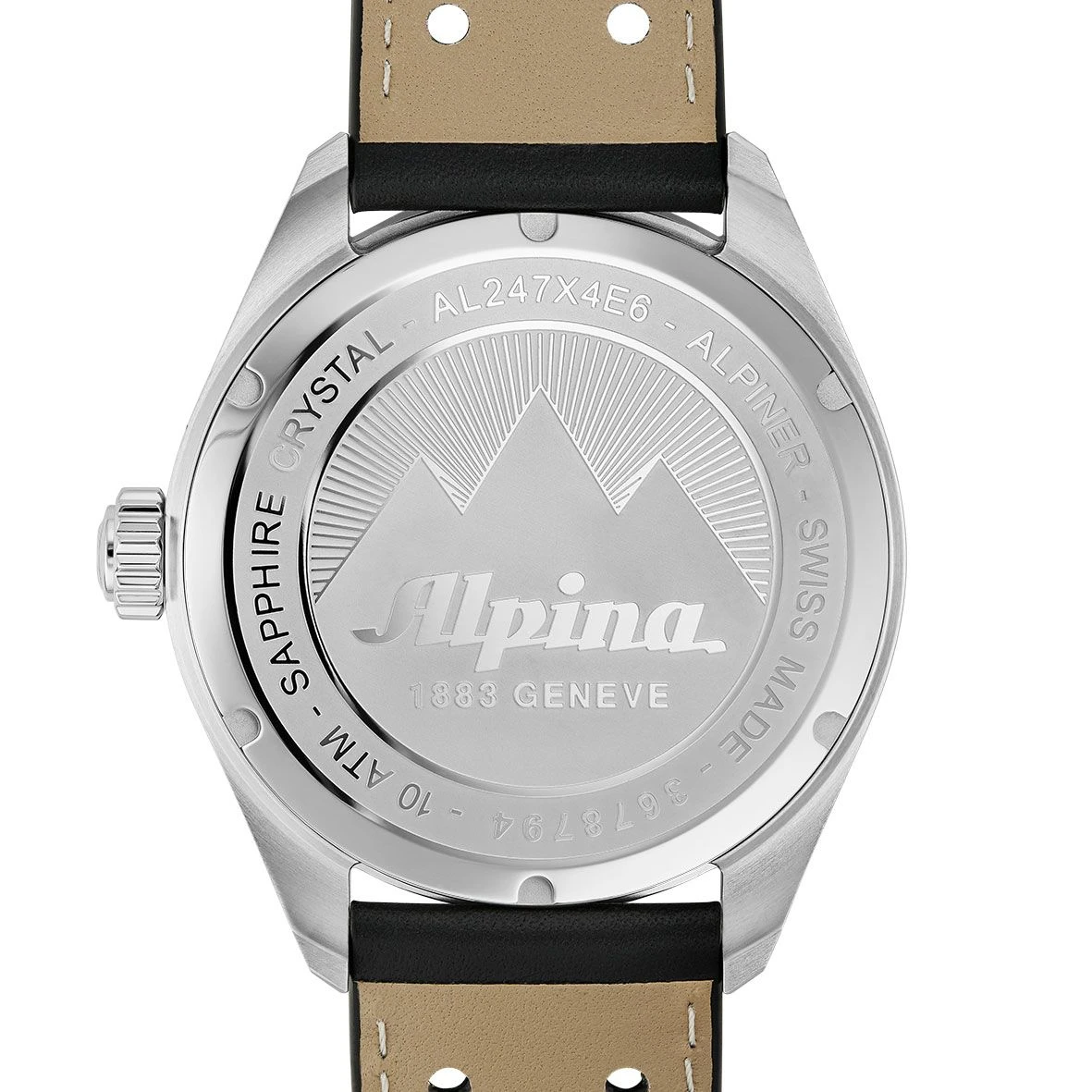 Montre Alpina - Alpiner Quartz GMT Bleu Marine 42 Mm- AL-247GB4E6 – Image 2