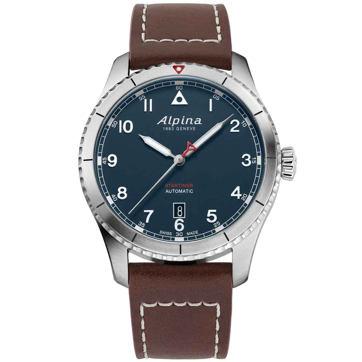 Montre Alpina Startimer Pilot Automatic Bllue 41 Mm- AL-525NW4S26