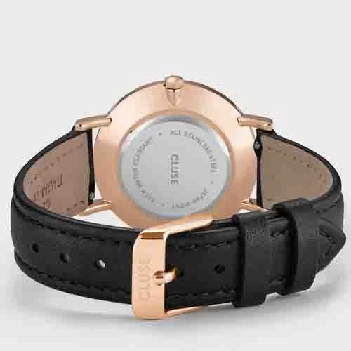 Montre Cluse Cluse Minuit Leather Black, Rose Gold Colour - - CW0101203013 – Image 3