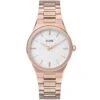 Montre Cluse Femme Vigoureux H-Link Rose Gold Snow White/Rose Gold - CW0101210001
