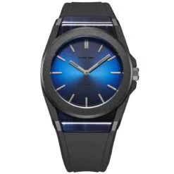 Montre D1 Milano - Blue Carbonlite - Homme Quartz- Cadran Bleu- 40,5 Mm - Acier Inoxydable - CLRJ04