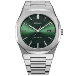 Montre D1 Milano - Homme Automatique- Cadran Vert- 41.5 Mm - Acier Inoxydable - ATBJ12