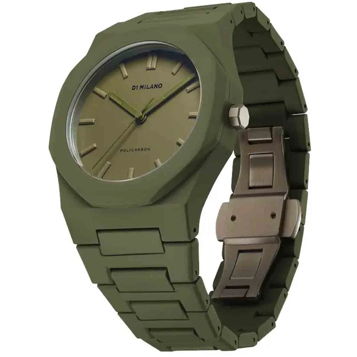Montre D1 Milano Polycarbon Military Green - - Cadran - - - PCBJ22 – Image 2